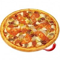 Пицца Мясная Чили (острая)